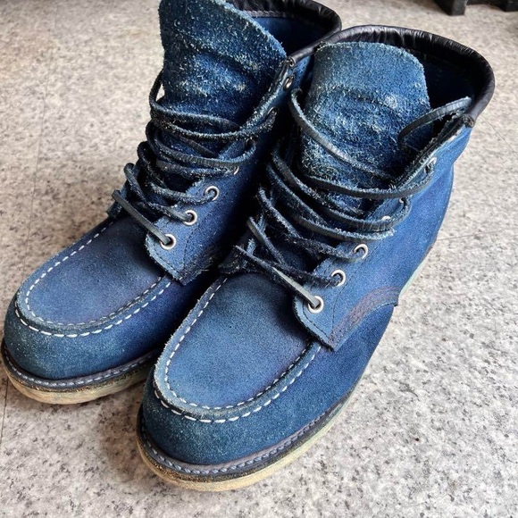 Red Wing 8173 Limited Edition Blue Indigo Natural Dye - Picture 3 of 7